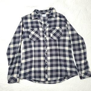 Womens Columbia flannel SZ M